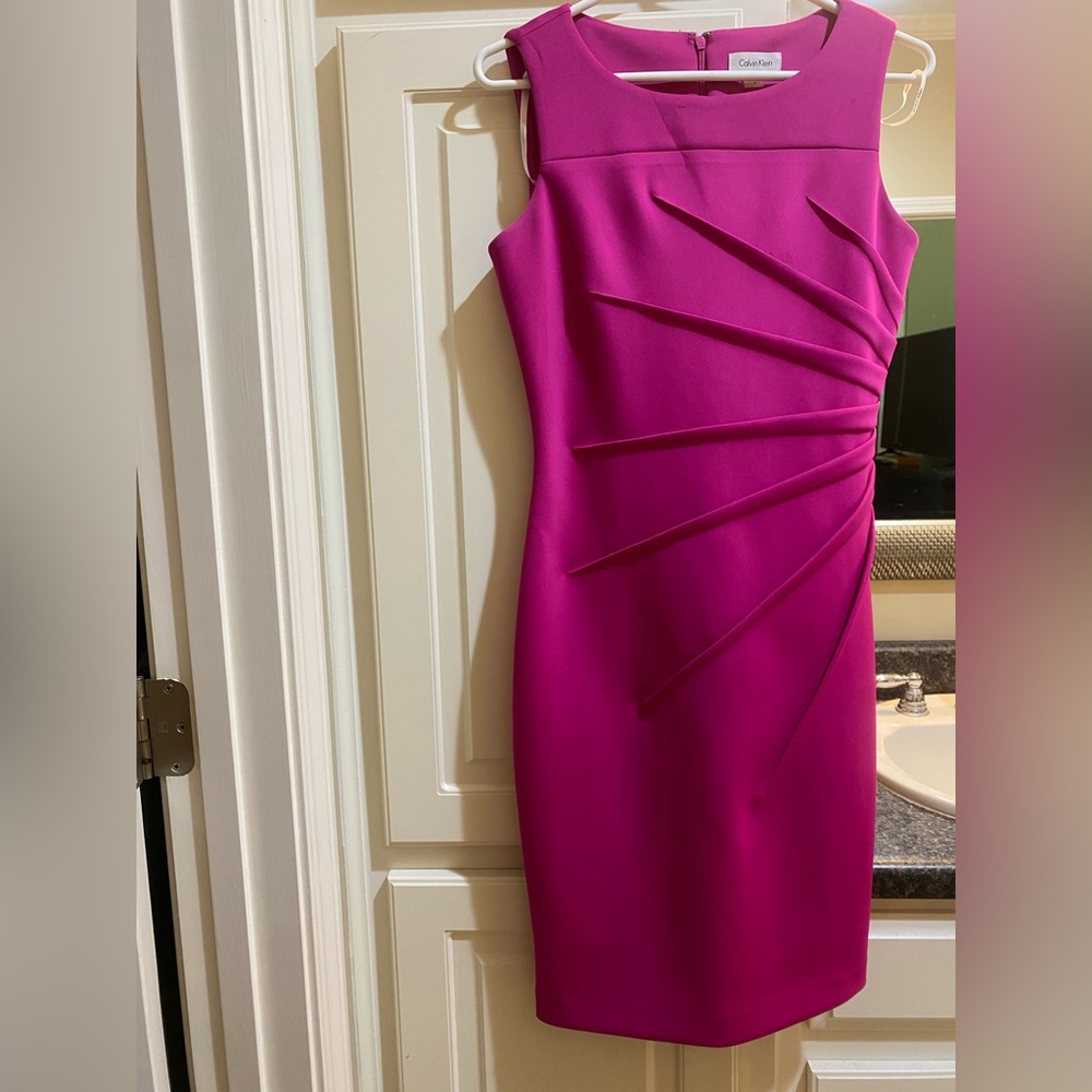 Calvin Klein Fuchsia Dress